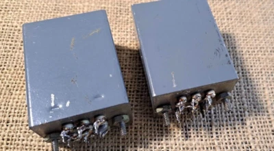 Pair UTC M-8366 AUDIO MIC INPUT TRANSFORMERS  Made for RCA Console TESTED - Image 1 of 4