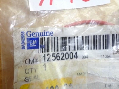 GM OEM-Water Pump Seal 12562004 Cadillac 4.0L Allante Deville Seville - Image 1 of 2