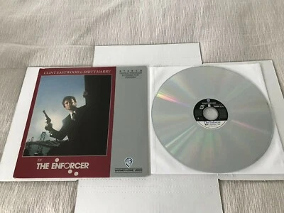 CLINT EASTWOOD -DIRTY HARRY- THE ENFORCER-1976 LaserDisc LD-LIKE NEW PLAYED ONCE - Image 1 of 4