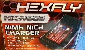 HEXFLY NiMH/NiCd Battery Charger HX-N802 Lightly Used - Picture 1 of 5
