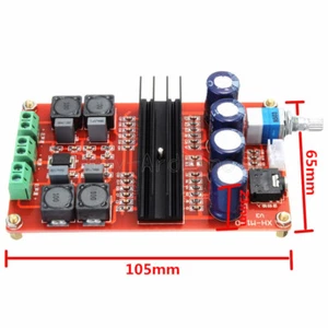 TPA3116 Digital Verstärker Stereo Amplifier Modul Platine D2 2-Kanal 2x100 Watt - Bild 1 von 4