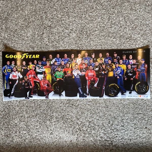 Nascar Drivers Class Of 2010 Goodyear Poster 11 x 34 - Picture 1 of 4