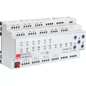 16 fach KNX Aktor Schaltaktor Jalousieaktor Kombi Aktor mit Binäreingang 16fach - Bild 1 von 2