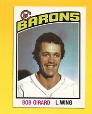 1976-77 O-Pee-Chee #362 Bob Girard BARON NICE!