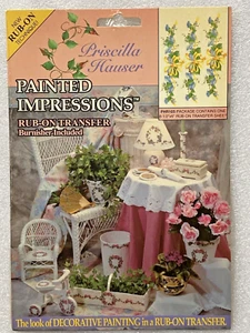New Priscilla Hauser Floral Iron-On Transfer # PHR105 BIN C1 - Picture 1 of 4