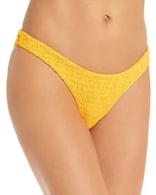 Parte inferior de bikini hipster Aqua Swim para mujer talla L amarilla    Foto 1 de 2