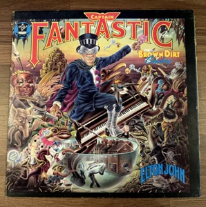 Elton John - Captain Fantastic and the Brown Dirt Cowboy - 1975 Vinyl Record LP - Picture 1 of 3