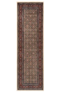 Moud 246x76 CM Annodato a Mano Perserteppich-Fine, Oriente, Tappeto, Beige - Picture 1 of 8