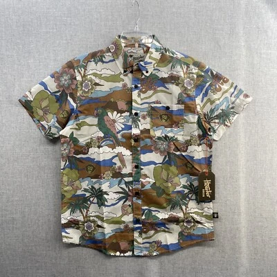 NEW Howler Bros Mansfield Shirt Mens Small Floral IRIE PARADISE Short Sleeve - Image 1 of 4