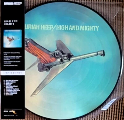 URIAH HEEP HIGH AND MIGHTY - VINYL PICTURE DISC LP " NEW, SEALED " Foto 1 de 2