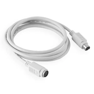 R22 Ps/2 PS2 Extension Cable Ps/2 Jack PS2 Round for Mouse, Keyboard - Picture 1 of 8