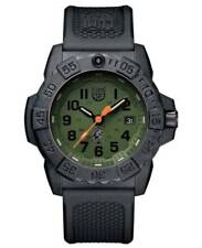 New Luminox Navy Seal 3500 Green Dial Rubber Strap Men's Watch XS.3517.NQ.SET