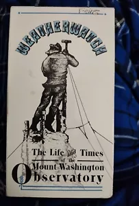 Weatherwatch VHS Life and Times of the Mount Washington Obsevatory - Picture 1 of 3