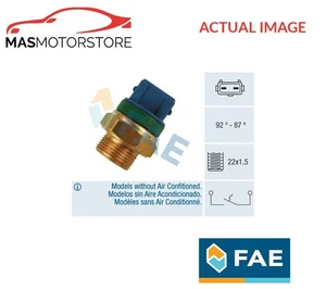 INTERRUPTOR DE TEMPERATURA VENTILADOR RADIADOR FAE 37680 P PARA CITROËN BERLINGO,XANTIA,ZX - Imagen 1 de 5