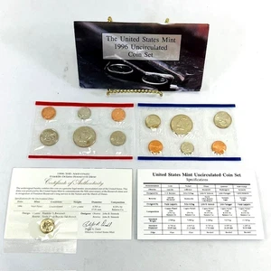 1996 US Mint Uncirculated 11 Coin Set P, D & W Mint Marks, COA, Original Pkg #25 - Picture 1 of 12