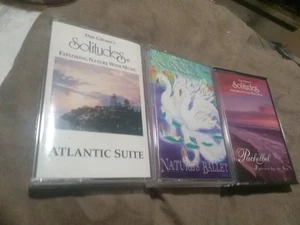 3 Dan Gibsons Solitudes Cassettes: Exploring Nature, Nature's Ballet, Pachelbel - Picture 1 of 6