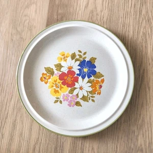 Plato de picar ponche retro JI Stonecrest Andre vintage Japón Sunmer Garden 8874 12" - Imagen 1 de 7