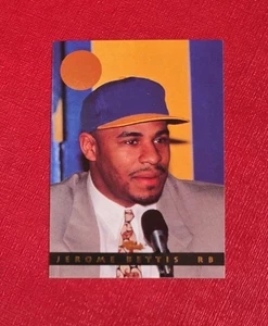 1993 Classic Images #26 Jerome Bettis Los Angeles Rams Rookie NFL Card NM-MT+ - Foto 1 di 2