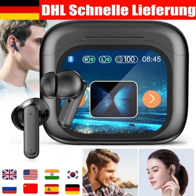 KI Echtzeit Übersetzer Kopfhörer 144 Sprachen | AI Übersetzungsgerät Translator - Bild 1 von 4