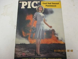 Pic Magazine-Feb. 2 1043--Victor Mature--Negro General--Black Sox Scandal-----57 - Imagen 1 de 1