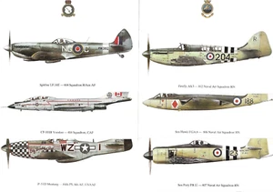 POSTCARDS. Squadron Prints. SQUADRON AIRCRAFT. (41 Cards). - Picture 1 of 2