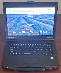 Panasonic ToughBook Touchscreen CF-54 MK2 i5-6300U 2.40GHz 16GB 512GB SSD Win 11 - Picture 1 of 14