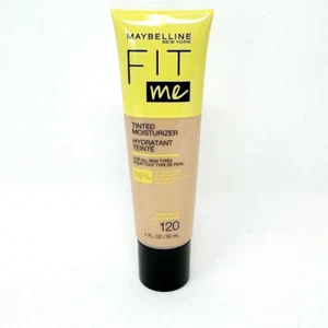 MAYBELLINE Fit Me TINTED MOISTURIZER Buildable #120 NEW - Picture 1 of 3