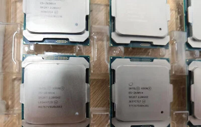 Intel Xeon e5-2630 v4 cpu processor ten-core 2.2GHz LGA 2011-3 - Image 1 of 3