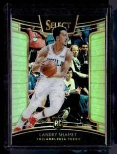 2018-19 SELECT LIME GREEN ROOKIE CONCOURSE /75 LANDRY SHAMET 76ERS - Picture 1 of 1