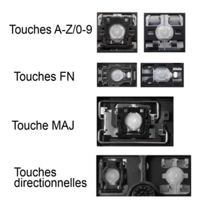 Touche de Clavier Français pour HP ProBook 640 G1 645 G1 / 430 440 445 G1 G2 - Foto 1 di 3