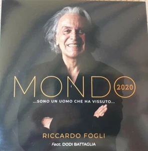 RICCARDO FOGLI - MONDO 2020 - DISCO VINILE 45 GIRI ARANCIONE NUMERATO - Foto 1 di 3