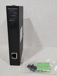 MERIDIAN MC2GT1GX1SFP-M /MC2FT1FX1SFP-M Hardened 2 Port Media Converter PORT - Picture 1 of 7