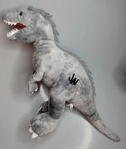 Juguete de dinosaurio de peluche suave Jumbo ""Indominus Rex"" Jumbo 16""T x 27""L Dino - Imagen 1 de 9
