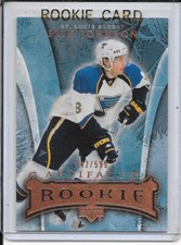 2007-08 Artifacts Erik Johnson Rookie # 229 #d/599