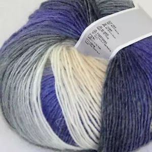 C New 1Skein*50g Cashmere Wool Rainbow Wrap Shawl Knitting Hand Knitwear Yarn 15 - Picture 1 of 24