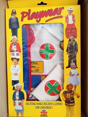 Niñas Enfermera Uniforme Juegos con disfraces Bookweek Libro de cuentos Disfraz Pequeño Foto 1 de 4