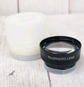 RCA - Telephoto Lens with Caps And Protective Case Made in Japan - FREE SHIPPING - Picture 1 of 6
