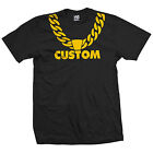 Custom Dookie Chain  Shirt | Gold Fat Rope Necklace Rapper Womens Mens Tee