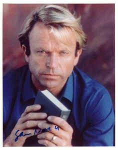 Sam Neill Signed Autograph 8x10 Photo - Dr Alan Grant in Jurassic Park  - Picture 1 of 2