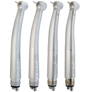 Pieza de mano dental de alta velocidad COXO 2 4 orificios LED turbina autoalimentada CX207 NSK - Imagen 1 de 110