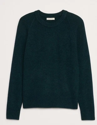 Suéter italiano de lana merino Banana Republic de Baruffa para hombre XL, verde nuevo con etiquetas B19 Foto 1 de 2