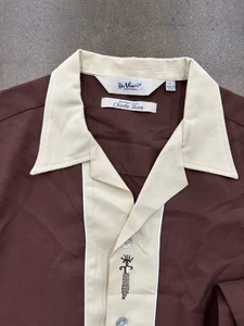 vintage da vinci of california Charlie Sheen Serires Shirt Size L - Picture 1 of 2