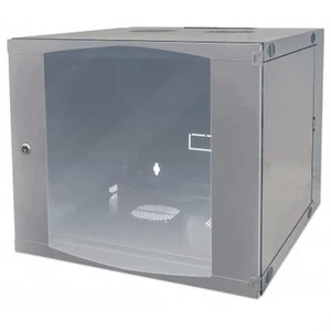 INTELLINET 19" Wandverteiler mit Schwenkrahmen 9HE Grau 460x540x450mm - Bild 1 von 6