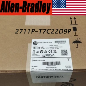 New AB 2711P-T7C22D9P PanelView Plus 7 Graphic Terminal Touch Screen PLC 1PC US - Picture 1 of 5