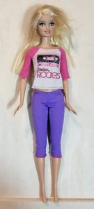 VTG Barbie doll ROCKERS top shirt cassette tape music pink 2009 Fashionis C322G  - Picture 1 of 10
