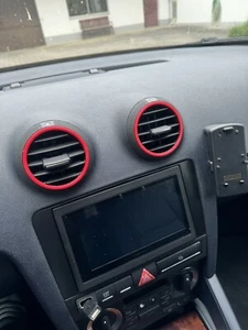 A3 8P Lüftung Ring farbig Wunschfarbe Facelift und Vorfacelift - Bild 1 von 16