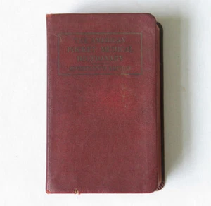 American Pocket Medical Dictionary W.A.Newman Dorland 1945 Seventeenth Edition - Imagen 1 de 3