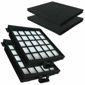 2 HEPA Filter + 2 Motorfilter geeignet Für Philips FC8146/01 Easylife - Bild 1 von 2