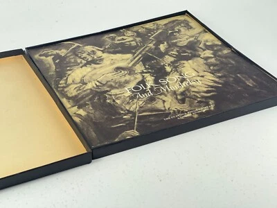 Vintage Book of the Month Club Folk Song and Minstrelsy 33rpm Vinyl 4 Records - Image 1 of 4