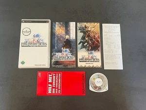 Final Fantasy Tactics: The War of Lion Sony PSP Spiel Sammlerzustand Top OVP - Picture 1 of 13